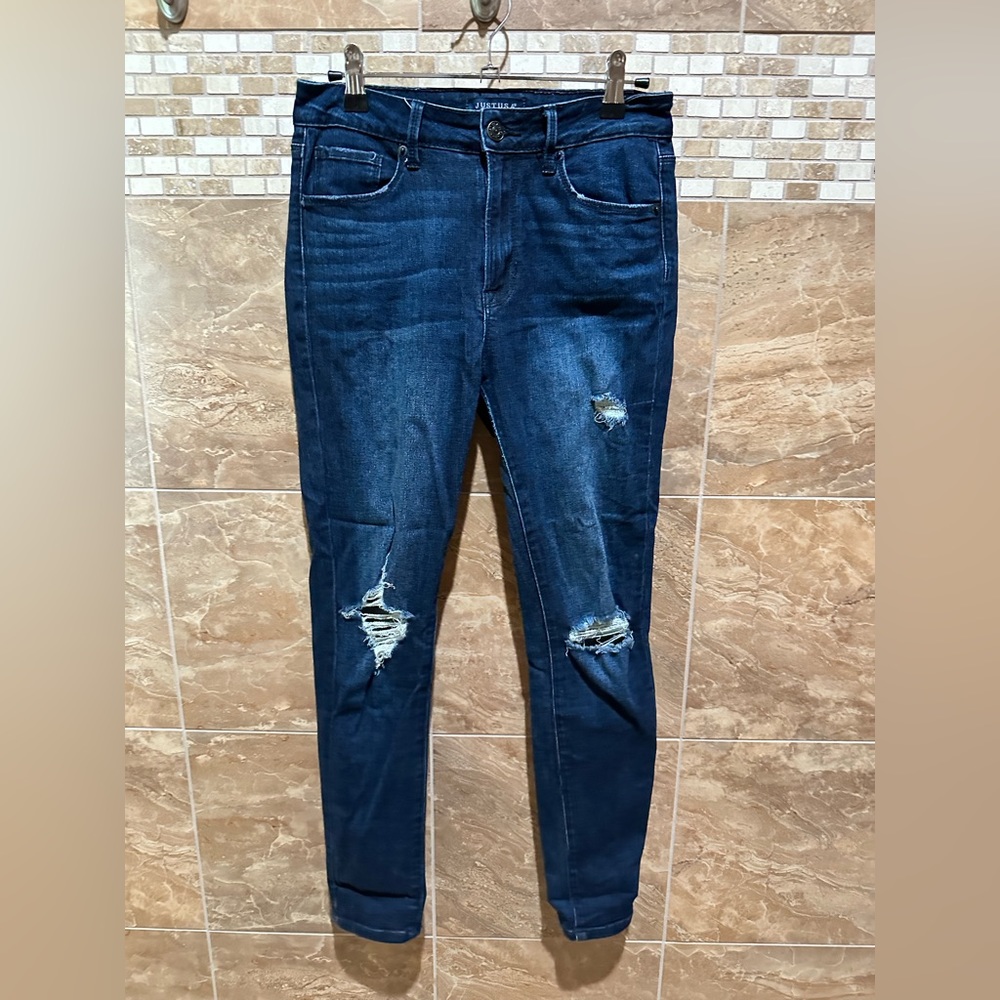 Just USA distressed skinny jeans